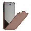 Купить Кожаный чехол Melkco для iPhone 5 и iPhone 5S коричневый на Apple-Land.ru