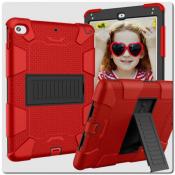 Купить Противоударный Пластиковый Двухслойный Защитный Чехол для iPad mini 2019 с Подставкой Красный на Apple-Land.ru