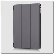 PU Кожаный Чехол Книжка для iPad mini 2019 Складная Подставка Серый
