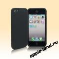 Купить Силиконовый чехол для iPhone 5 и iPhone 5S черный на Apple-Land.ru