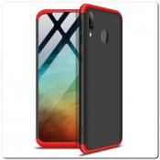Купить Тройной Съемный Пластиковый Чехол GKK 360° для Samsung Galaxy A30 / Galaxy A20 Красный / Черный на Apple-Land.ru