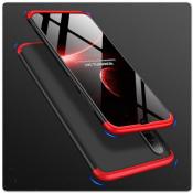 Купить Тройной Съемный Пластиковый Чехол GKK 360° для Samsung Galaxy A50 Красный / Черный на Apple-Land.ru