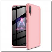 Купить Тройной Съемный Пластиковый Чехол GKK 360° для Samsung Galaxy A70 Ярко-Розовый на Apple-Land.ru