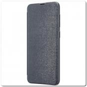 Вертикальный Чехол Книжка Флип Вниз для Samsung Galaxy A30 / Galaxy A20 с карманом для карт Серый