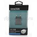 Купить USB адаптер питания / зарядное устройство - 1 Ампер Dream Черное на Apple-Land.ru