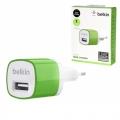 Купить Универсальное зарядное устройство USB Belkin / зарядка для телефона - зелёный на Apple-Land.ru