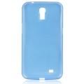 Купить Ультратонкий пластиковый чехол для Samsung Galaxy Mega 6.3 голубой на Apple-Land.ru