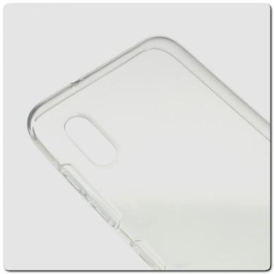 Тонкий TPU Силиконовый Бампер DF Чехол на Samsung Galaxy A10 Прозрачный